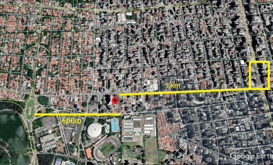 Flat Ibirapuera Jardins Sp Com Garagem Inclusa! Apartamento *